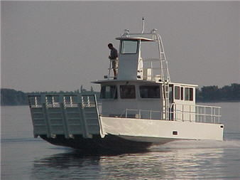 Barco profesional barco de desembarco - St. Lawrence - Metalcraft Marine Inc - hidrojet intraborda / de aluminio