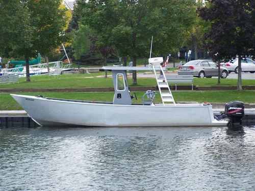 Barco profesional barco de trabajo - Kingfisher 29 - Metalcraft Marine Inc - fueraborda / de aluminio