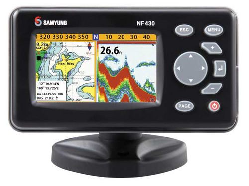 Instrumento multifuncional GPS - N430/NF430 - Navis USA LLC - marino plotter / marino / de color