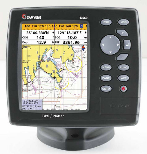 Instrumento multifuncional GPS - N560/NF560 - Navis USA LLC - marino plotter / marino / de color