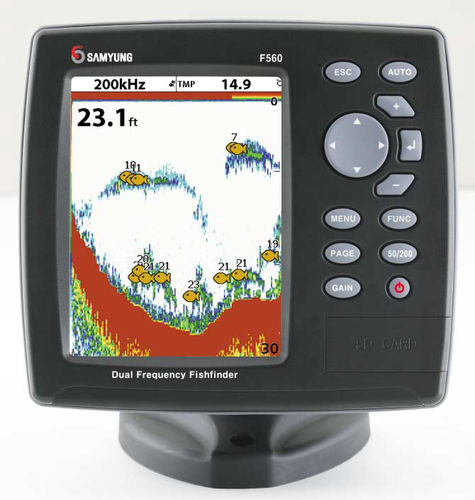 Sonda de pesca para barco - F560 - Navis USA LLC - de color