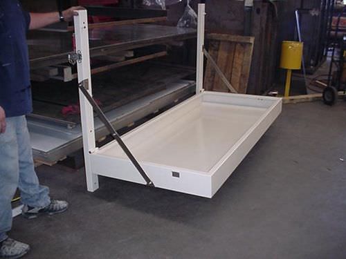 Cama plegable - Quality Metal Works - para buque