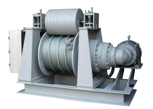 Chigre para buque - Schoellhorn-Albrecht Machine Company - con motor hidráulico