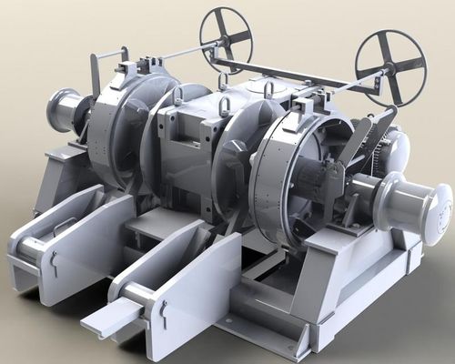 Molinete hidráulico - Schoellhorn-Albrecht Machine Company - eléctrico / para buque / horizontal