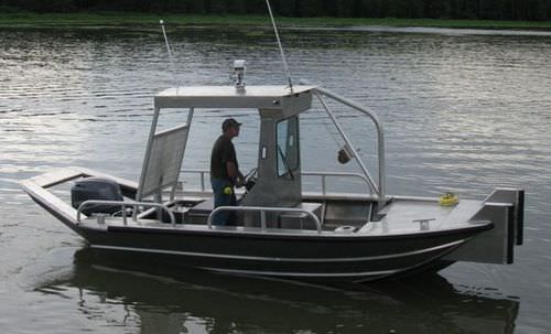 Barco profesional barco de trabajo - 1872VWB - Scully's Aluminum Boats - fueraborda / de aluminio