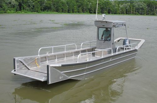 Barco profesional barco de desembarco - 2684LC - Scully's Aluminum Boats - fueraborda / de aluminio