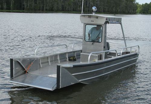 Barco profesional barco de desembarco - 2284LC - Scully's Aluminum Boats - intraborda / de aluminio