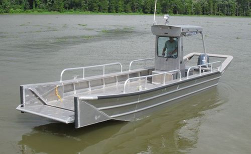 Barco profesional barco de desembarco - 2284LC - Scully's Aluminum Boats - fueraborda / de aluminio