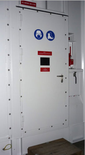 Puerta para buque - SERIES TM-A60-SL - THORMARINE - cortafuegos
