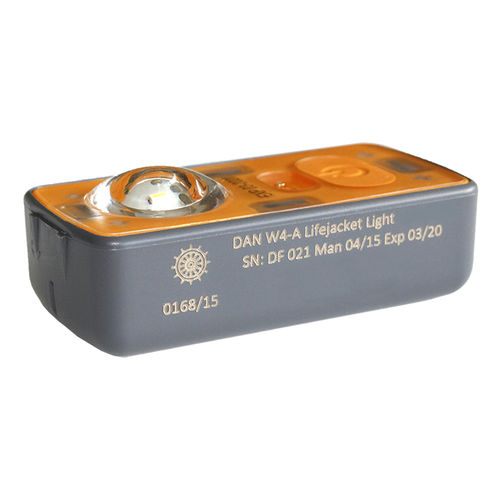 Lámpara de destellos - W4-A - Daniamant - marina / para chaleco salvavidas / LED