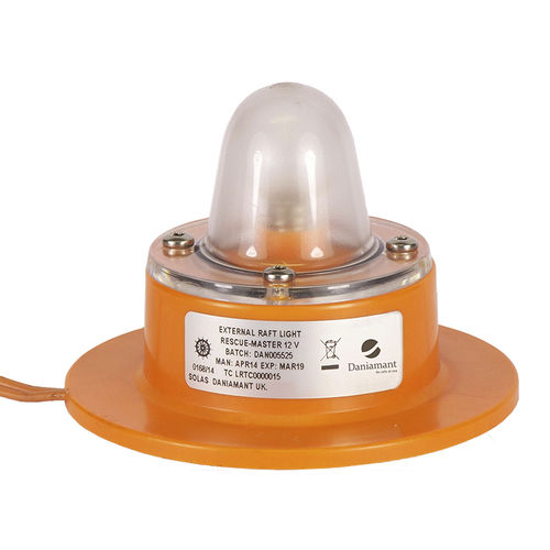 Luz de señalización para balsa salvavidas - Rescue Master - Daniamant - LED / 12 V / con batería
