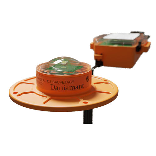 Luz de señalización para balsa salvavidas - RL8 - Daniamant - LED / blanca / de policarbonato