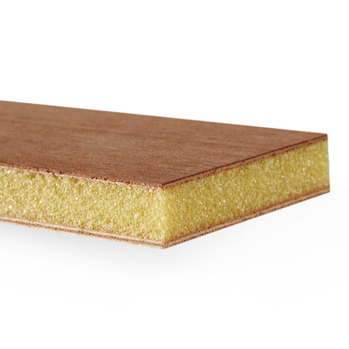 Panel sándwich decorativo - Corecell™ M80 - Kuiper Holland - Superyacht Interior Panels - de espuma / de madera