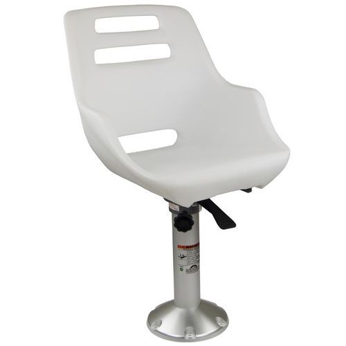 Asiento piloto - 1001408-L - Springfield Marine - para barco / ajustable / 1 plaza