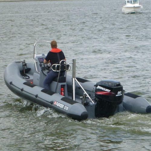 Embarcación neumática fueraborda - 510 - Parker RIBS - semirrígida / con consola jockey / 6 personas máx.
