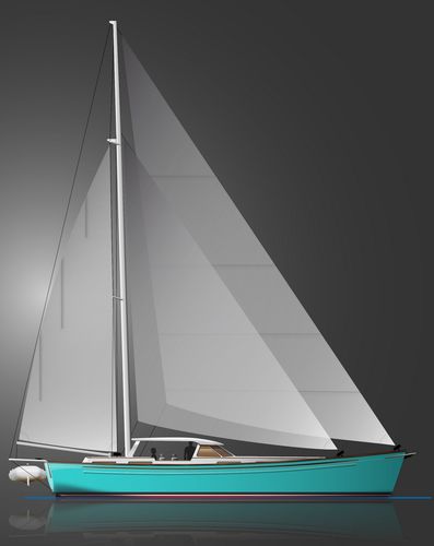 Velero de crucero - M50 RITA - Morozov Yachts - con 6 literas / con cockpit cerrado / con center cockpit