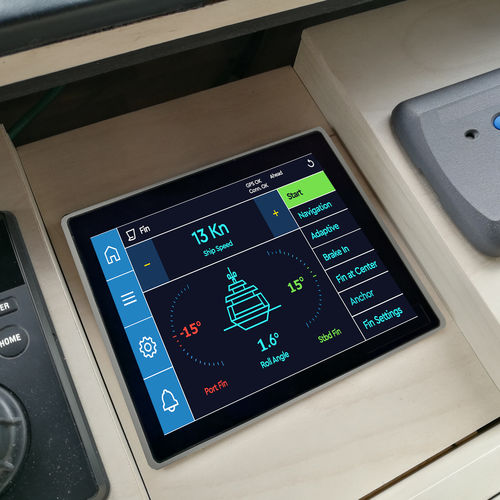 Sistema electrónico de control  para estabilizador de yates - DIA-LOG - CMC Marine