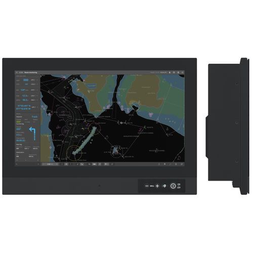 Panel PC para buque - HD 16T36 MMC - Hatteland Display AS - empotrable / táctil / IP66