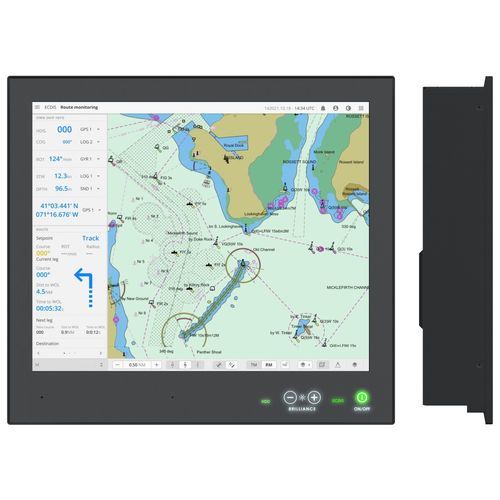 Panel PC para buque - HD 17T26 MMC - Hatteland Display AS - empotrable / IP66 / IP20