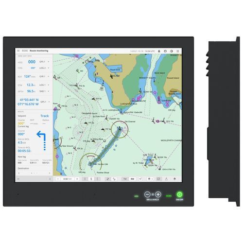 Panel PC para buque - HD 19T26 MMC - Hatteland Display AS - empotrable / táctil / IP66