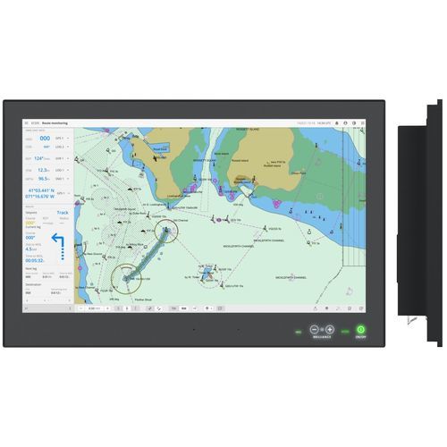 Panel PC para buque - HD 24T26 MMC - Hatteland Display AS - empotrable / táctil / IP66