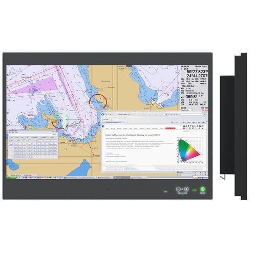 Panel PC para buque - HD 27T22 MMC-U - Hatteland Display AS - empotrable / IP66 / IP20