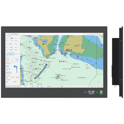 Panel PC para buque - HD 27T26 MMC - Hatteland Display AS - empotrable / táctil / IP66