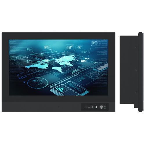 Panel PC para buque - HD 16T30 MxA - Hatteland Display AS - empotrable / táctil / IP66