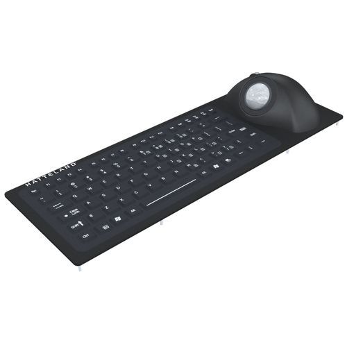 Teclado de ordenador para buque - HT RKTE85B - Hatteland Display AS - 85 teclas / con trackball