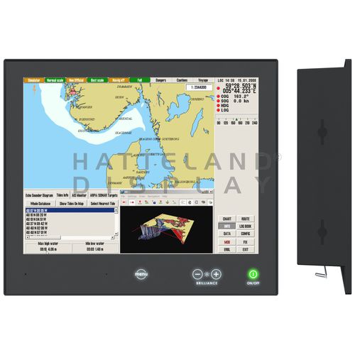 Pantalla para buque - HD 15T21 STD - Hatteland Display AS - multifunción / PC / sistema de navegación