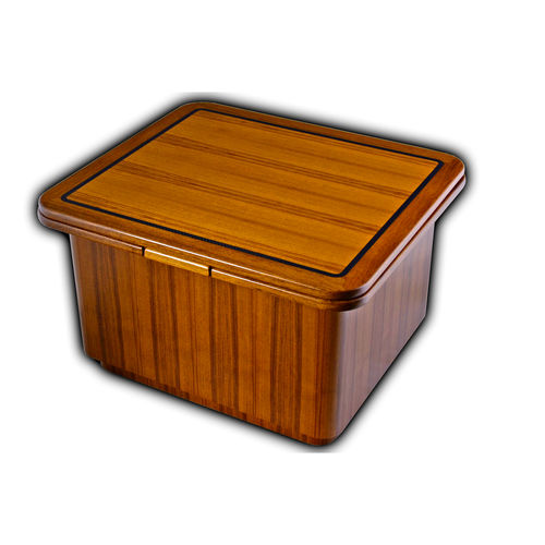 Mesa de cockpit para yate - Box - Release Marine - plegable / de madera / con caja de almacenamiento
