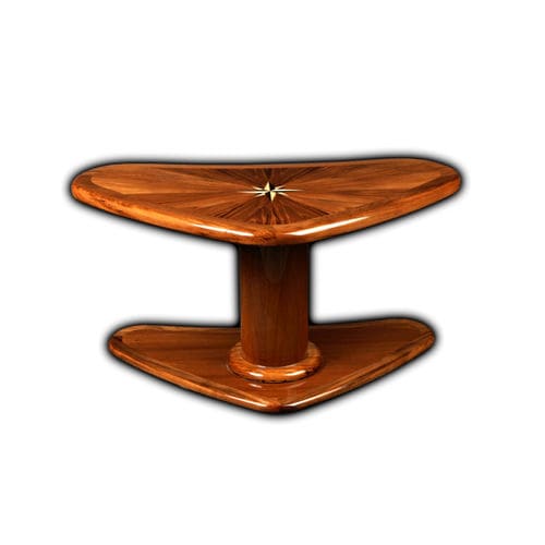 Mesa de cockpit para yate - Triangular - Release Marine - fija / de teca