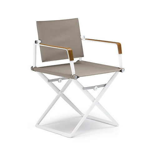 Silla estándar para barco - Seax  - Release Marine - plegable / con reposabrazos / de teca