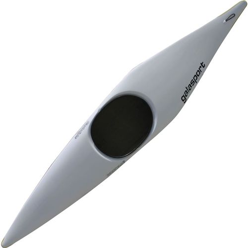 Canoa multiusos - C1 WHAT - Galasport - de competición / 1 plaza / gris