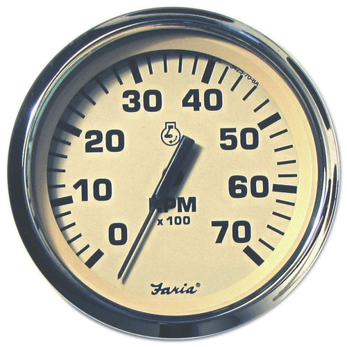 Cuentarrevoluciones analógico - TC9016 - Beede Electrical Instrument - para barco
