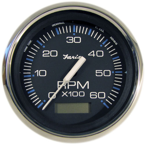 Cuentarrevoluciones analógico - TC9127 - Beede Electrical Instrument - para barco / con contador de horas para motor