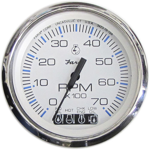 Cuentarrevoluciones analógico - TC9881 - Beede Electrical Instrument - para barco