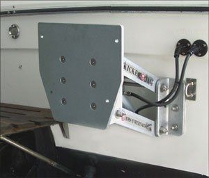 Soporte elevador de motor para barco - Kicker Jac - Bob's Machine Shop - jack-plate hidráulico
