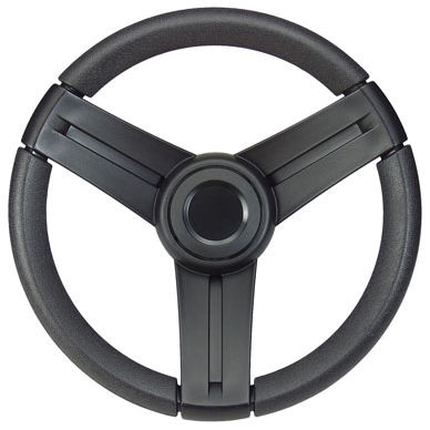 Volante para barco de motor forro de cuero - MUSTANG EQ - Detmar