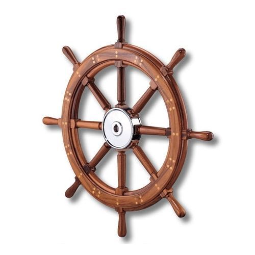 Rueda de timón para velero - 601CH-XX series - Edson Marine - de teca / tradicional
