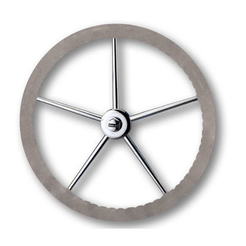 Rueda de timón para velero - Destroyer™ - Edson Marine - forro de cuero