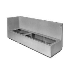 Banqueta para barco pontón - 80-8532-02 - Kracor - 3 plazas / con cofre