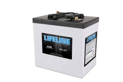 Batería marina - GPL-4CT   - Lifeline Batteries - 6V / plomo / AGM