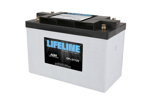 Batería marina - GPL-31T-2V - Lifeline Batteries - 2V / plomo / AGM