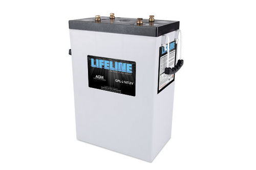 Batería marina - GPL-L16T-2V - Lifeline Batteries - 2V / plomo / AGM