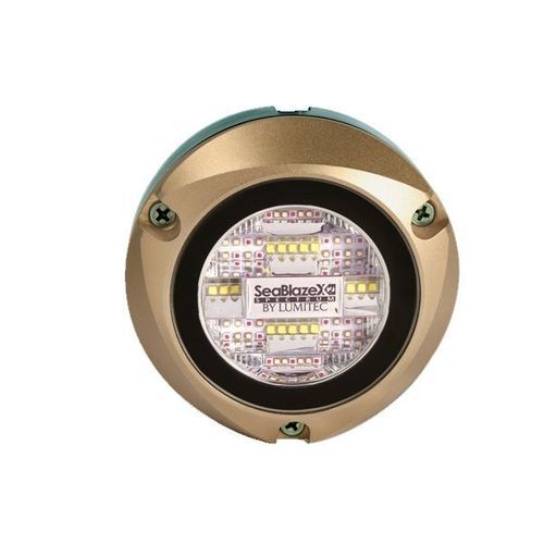 Iluminación subacuática para barco - Zambezi X2 - Lumitec Lighting - LED / para montaje en superficie / de bronce