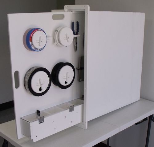 Caja de almacenamiento para barco - Saltwater - Metal Moulding - para la pesca / empotrable / de aluminio