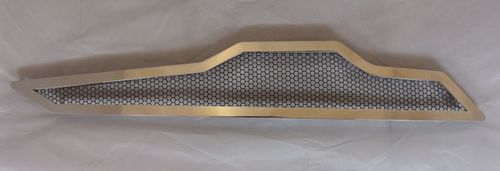 Rejilla de ventilación para barco - Metal Moulding - de acero inoxidable pulido