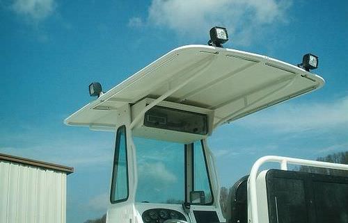 Caja de almacenamiento para T-Top - Metal Moulding - para barco