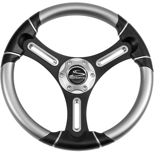 Volante para barco de motor barnizado con poliuretano - 05 - Schmitt & Ongaro Marine Products - racing